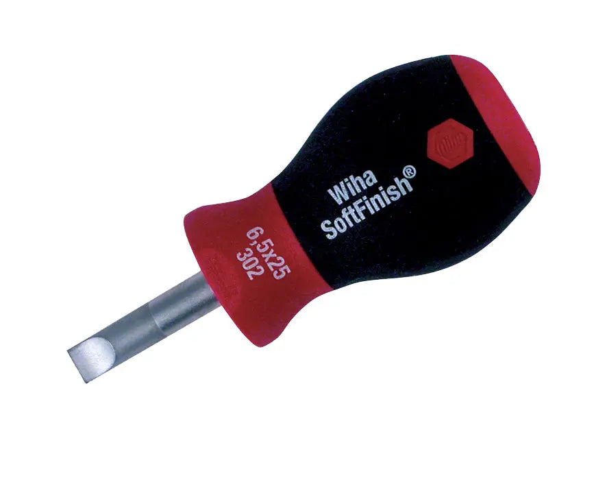 Wiha 30239, SoftFinish® Stubby Slotted Driver 4.0mm Wiha