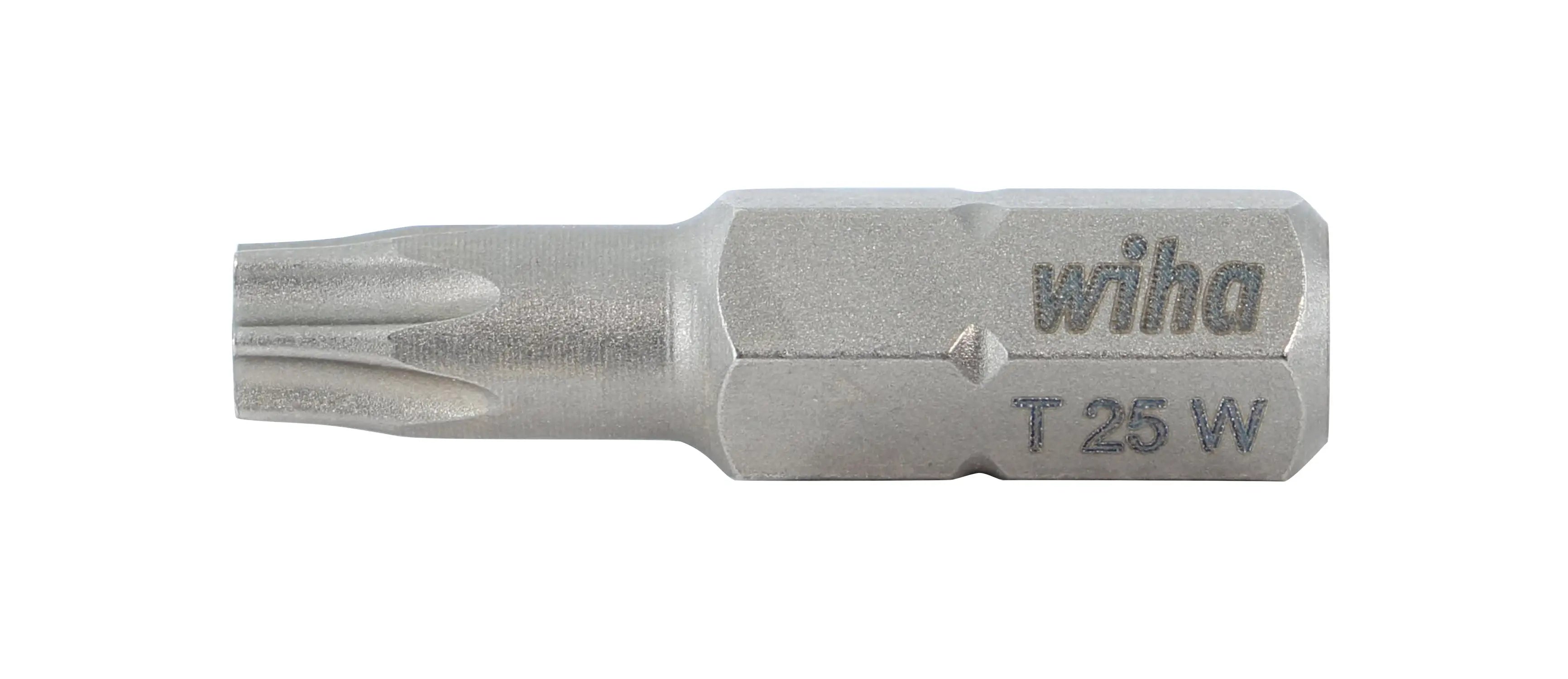 Wiha 71544, TORX® Align Insert Bit T25 x 25mm - 10 Pack Wiha