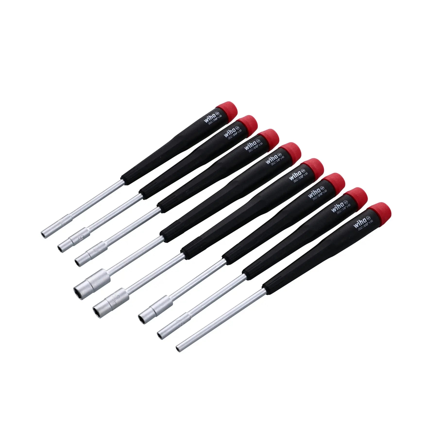 Wiha 26591, Precision Inch Nut Driver 8 Pc. Set Wiha