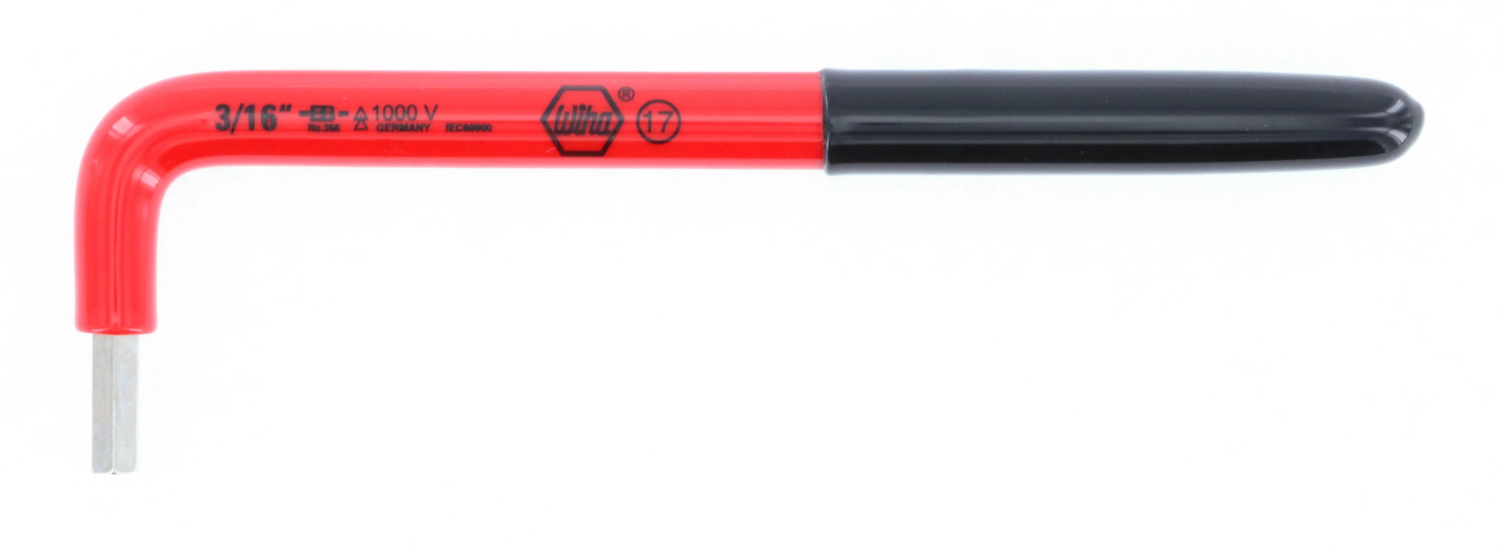 Wiha 13666, Insulated Inch Hex L-Key 3/16" Wiha