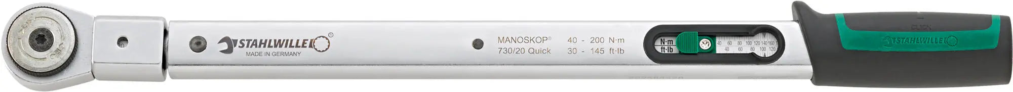 Stahlwille MANOSKOP Torque Wrench, 20 - ST 96504020 Stahlwille