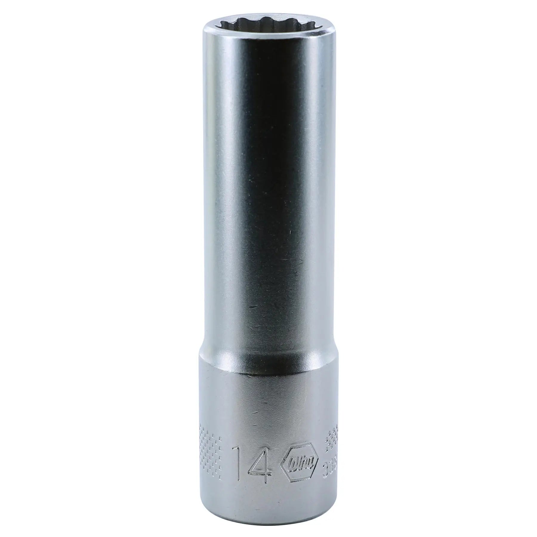 Wiha 33870, 1/2" Drive Deep Socket, 12 Point, 14.0mm Wiha