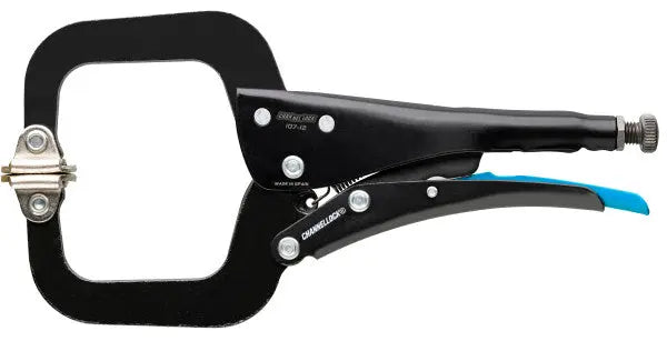 Channellock C-Clamp Locking Plier with Swivel Pads, 11.85 in - CL 107-12 Channellock
