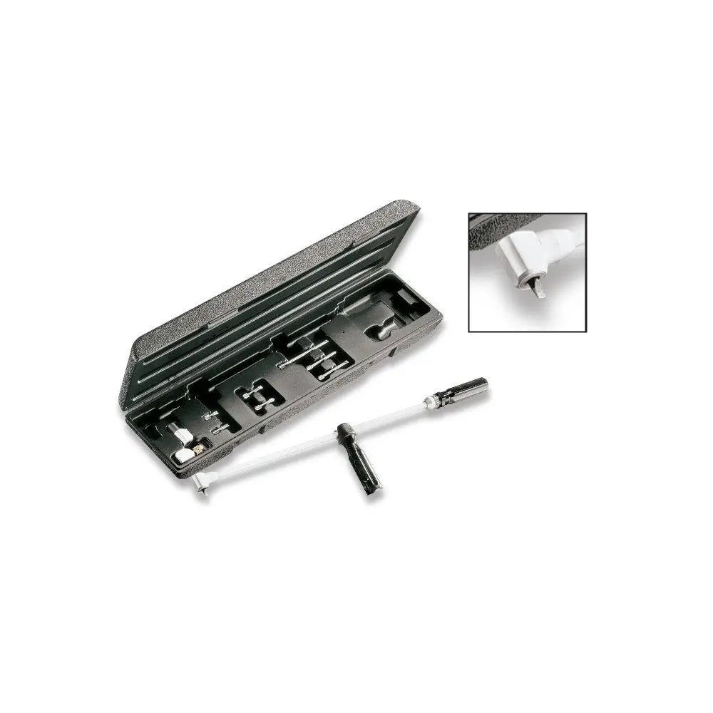 Beta Tools (Article# 1439K7) Angular Screwdriver, 90 deg, Long Series with Blades and Case - BT 14390101 Beta Tools
