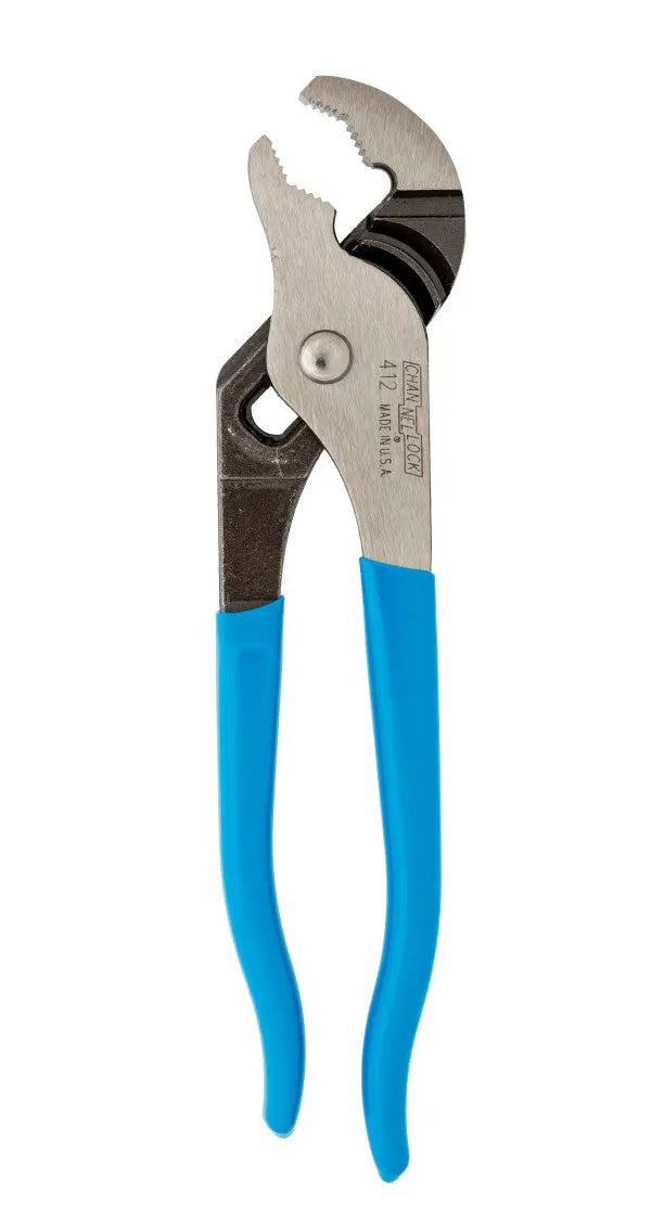 Channellock V-Jaw Tongue and Groove Plier, 6.5 in - CL 412 Channellock