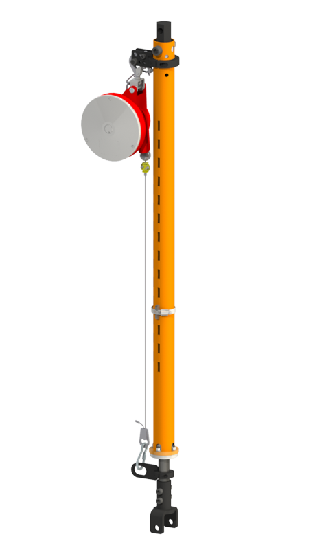 Knight Global Torque Tubes with Spring Balancer, Lift Capacity 15 lbs - KG ATA2600SB