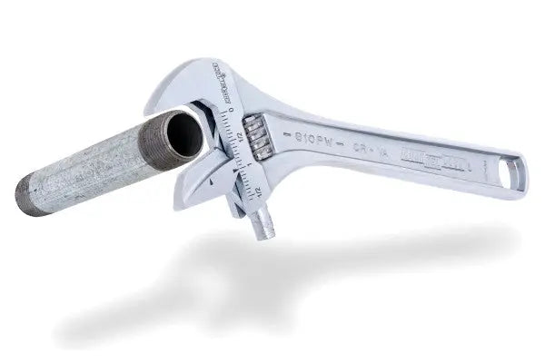 Channellock Reversible Jaw Chrome Adjustable Wrench, 10 in - CL 810PW Adjustable Wrench Channellock