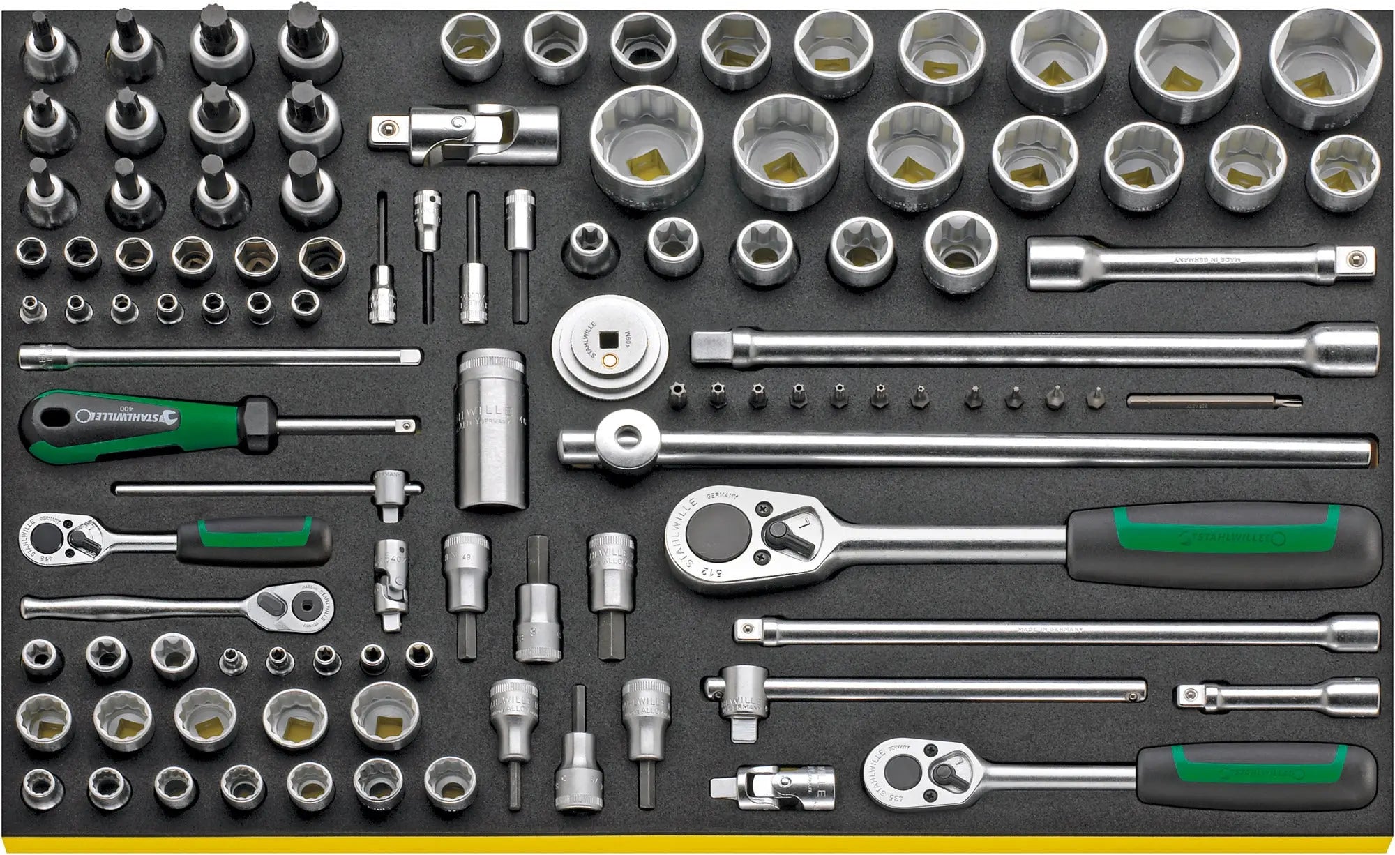 Stahlwille Set of 228 Workshop Tool for Porsche with TCS Insert - ST 97830411 Stahlwille