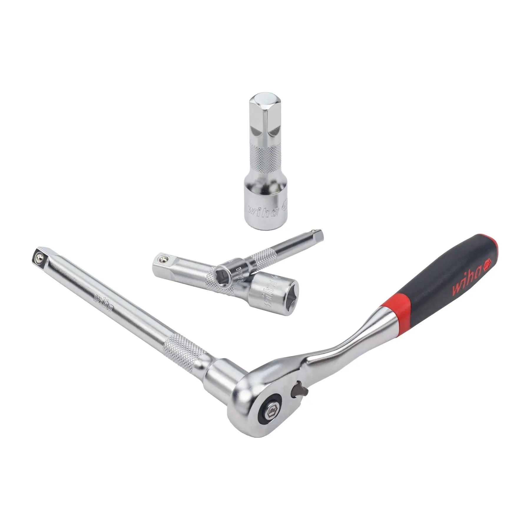 Wiha Set of 9 SoftFinish Ratchets with Tray - WI 33388 Wiha