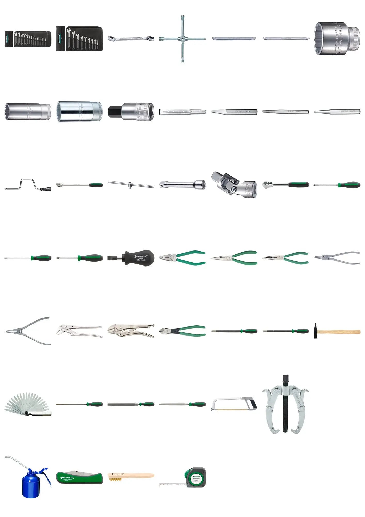 Stahlwille Set of 128 Large Workshop Tool - ST 97840312 Stahlwille