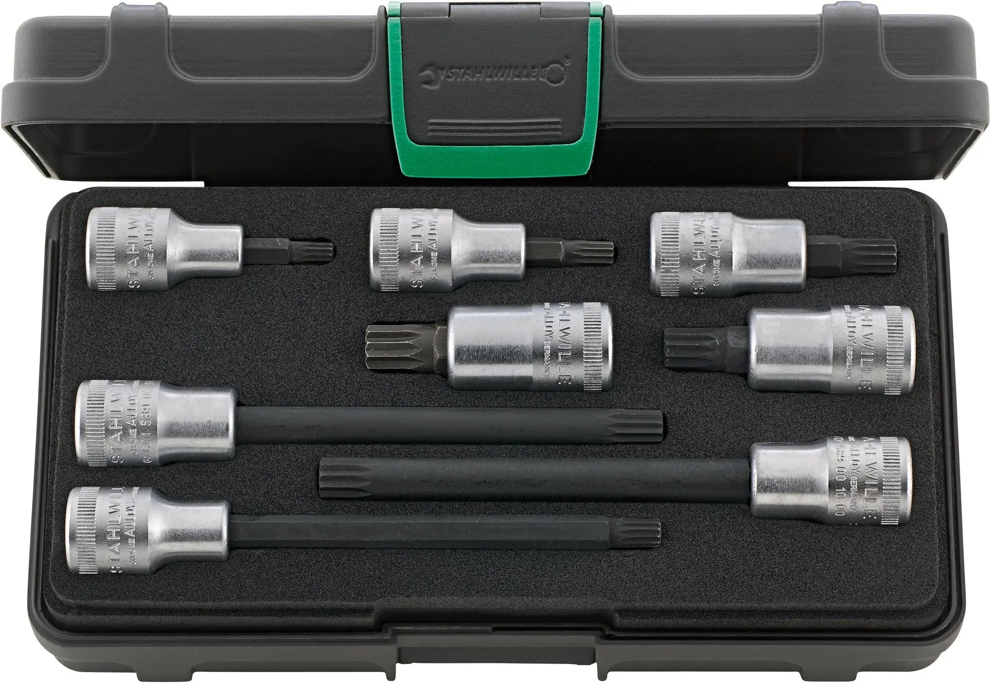 Stahlwille Set of 8 1/2 in Drive Socket Screwdriver - ST 96033606 Stahlwille