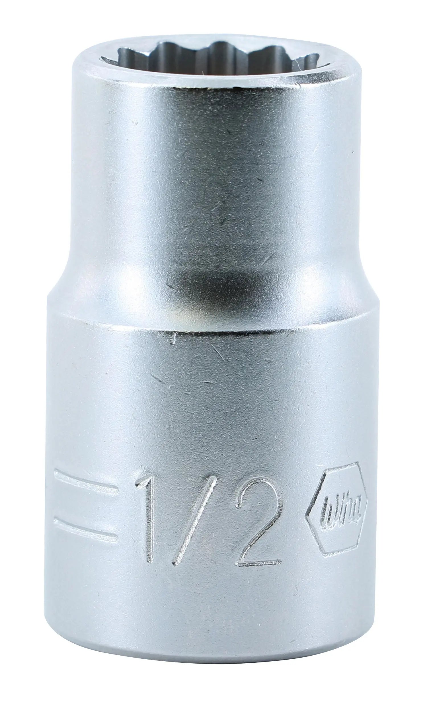 Wiha 33811, 1/2" Drive Deep Socket, 12 Point, 1/2" Wiha