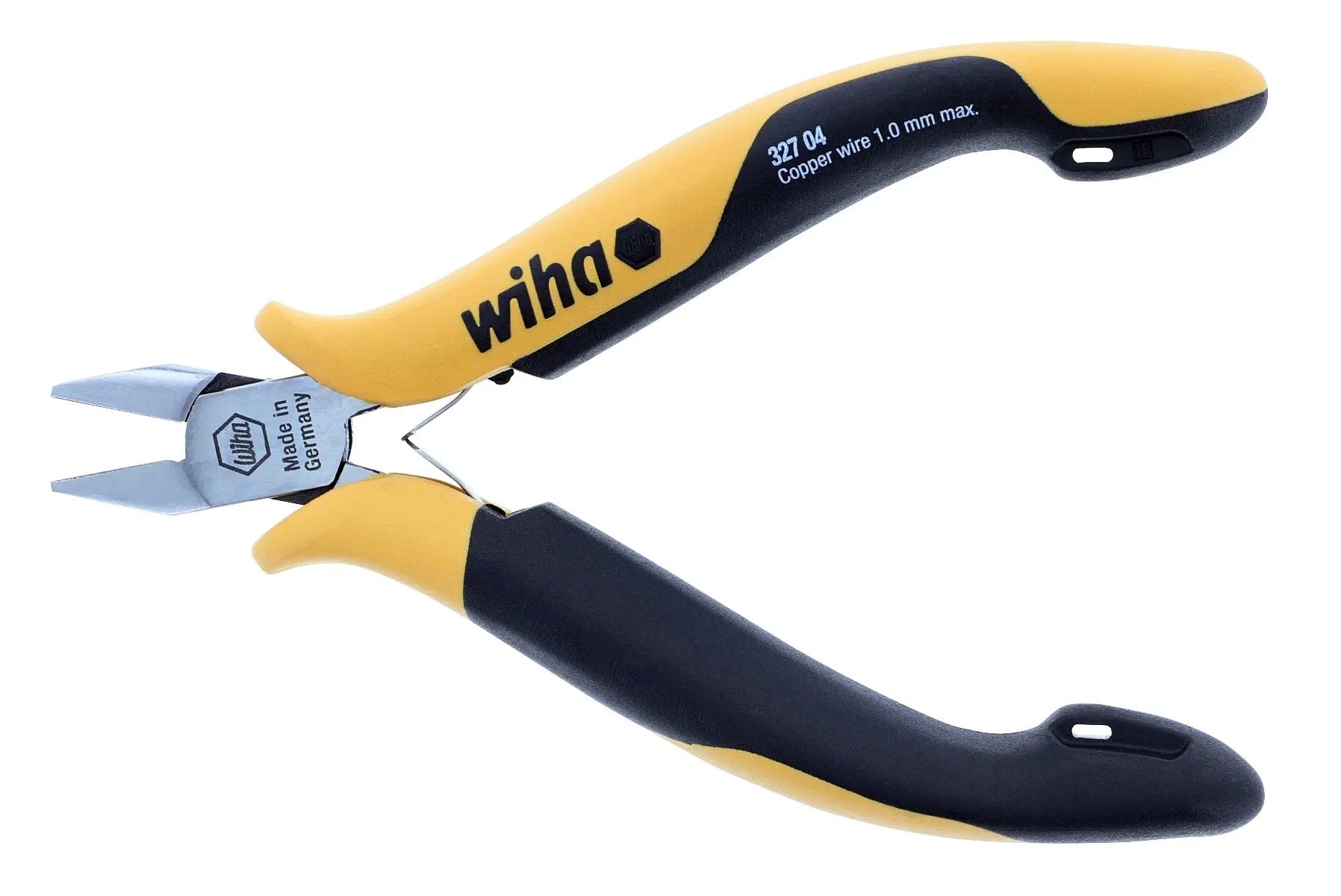 Wiha 32704, ESD Prec Tapered Head Flush Cutters Wiha