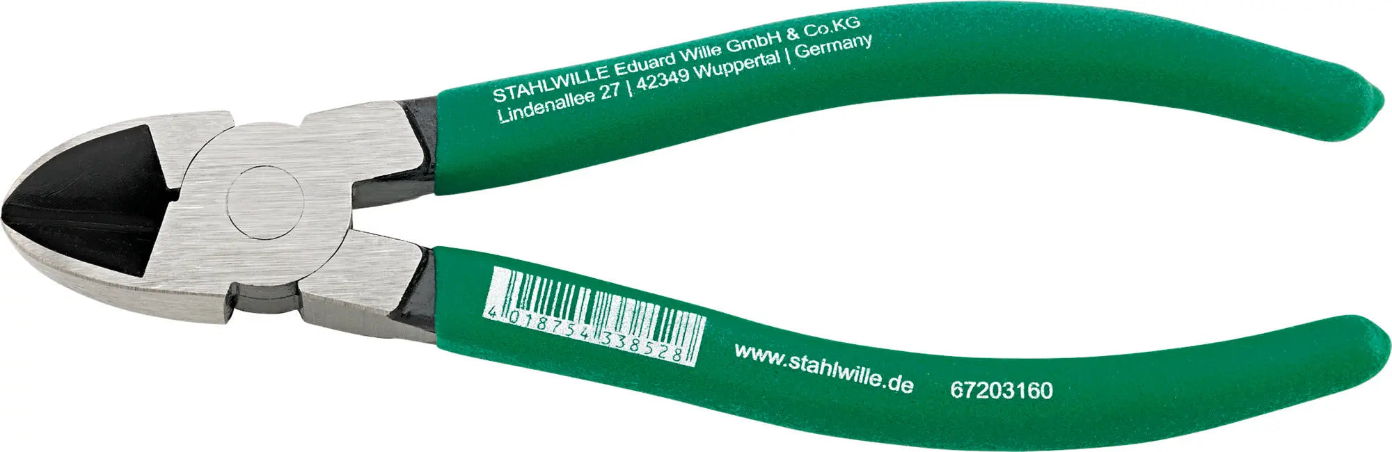 Stahlwille Polished Side Cutter, Length 140mm - ST 67203140 Stahlwille