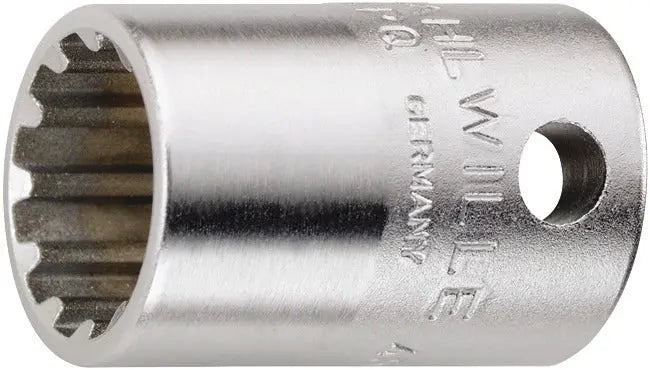 Stahlwille 3/8 in Spline Drive Socket, SP16 - ST 02011016 Stahlwille