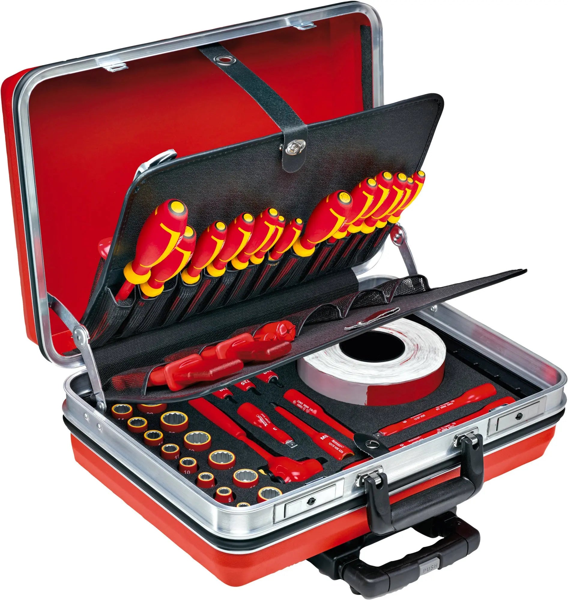 Stahlwille Set of 48 VDE Tool with Hard Case - ST 96838193 Stahlwille