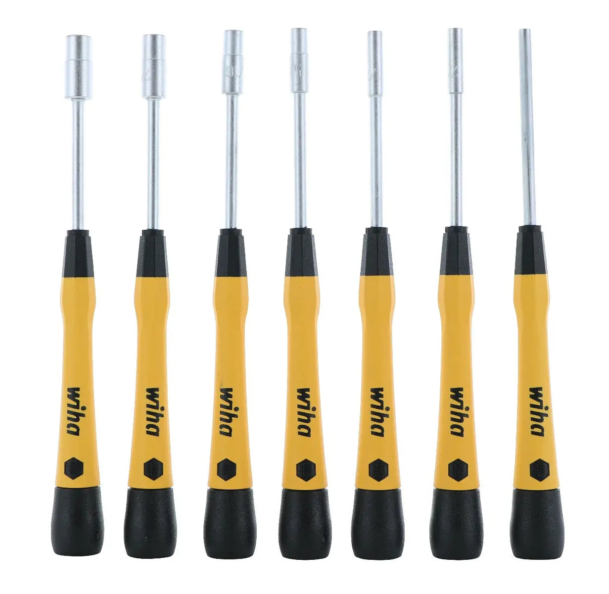 Wiha 27792, 8 PC ESD Pico NutDriver Set Inch Wiha