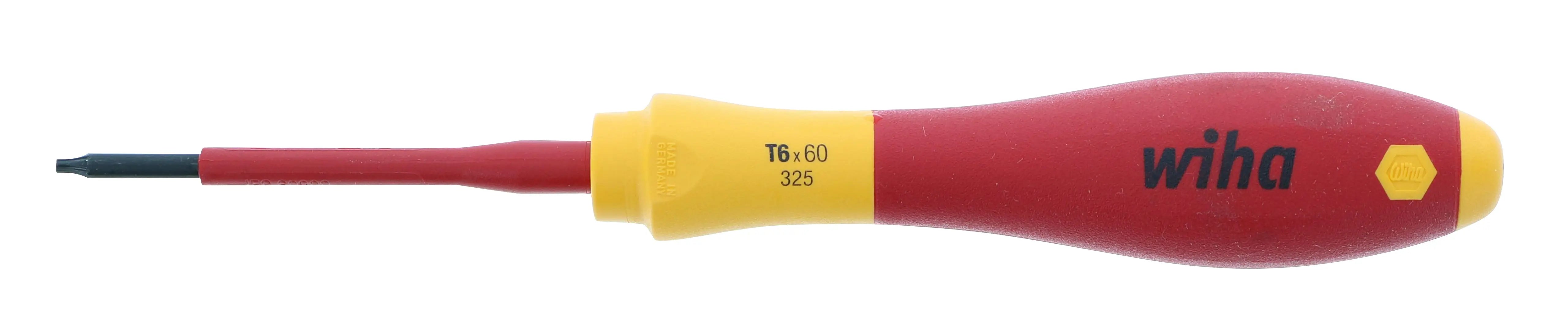 Wiha 32511, Insulated TORX® Screwdriver T6 Wiha