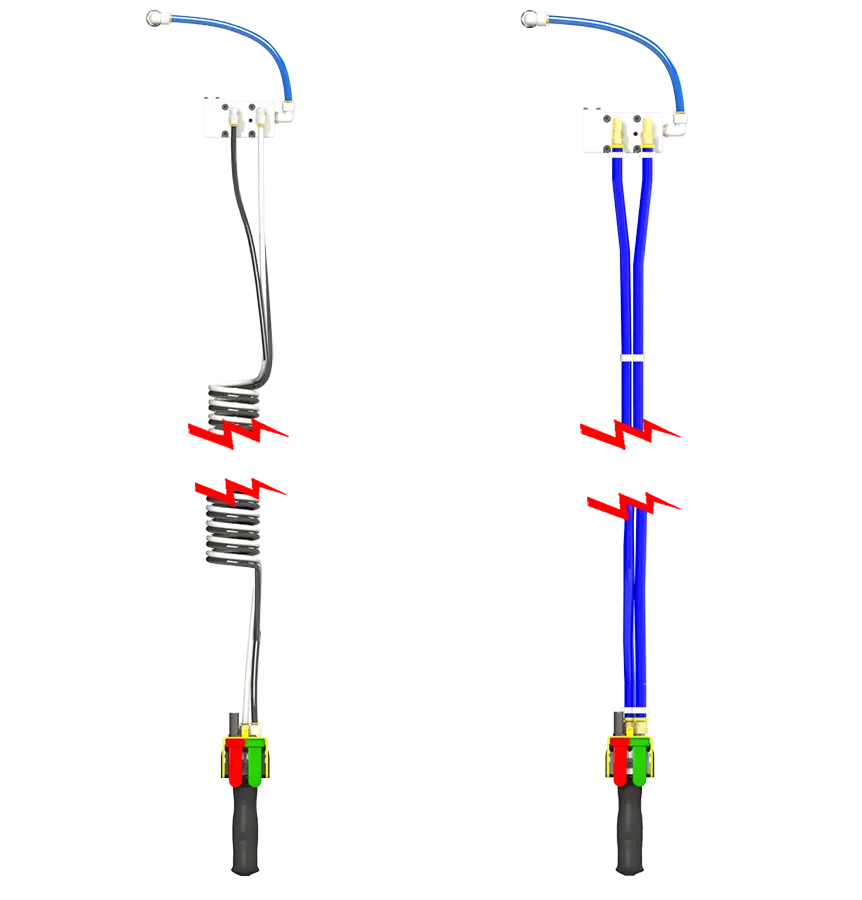 Knight Global Up/Down Pendant Control and Manifold Kit, Straight Hose - KG BCS3017 Knight Global