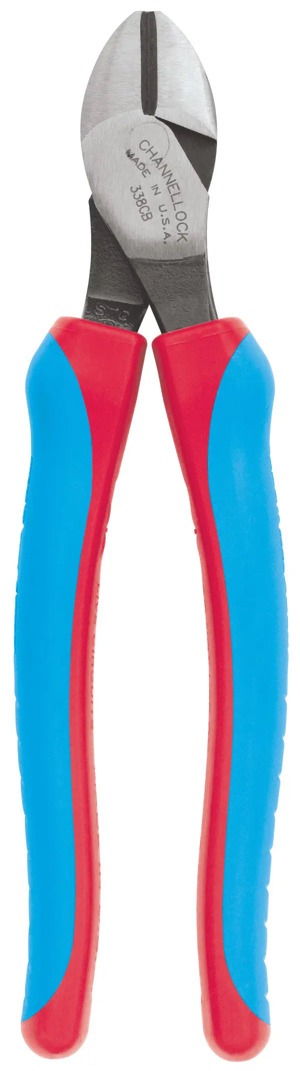 Channellock Code Blue XLT Diagonal Cutting Plier, 8.39 in - CL 338CB Channellock