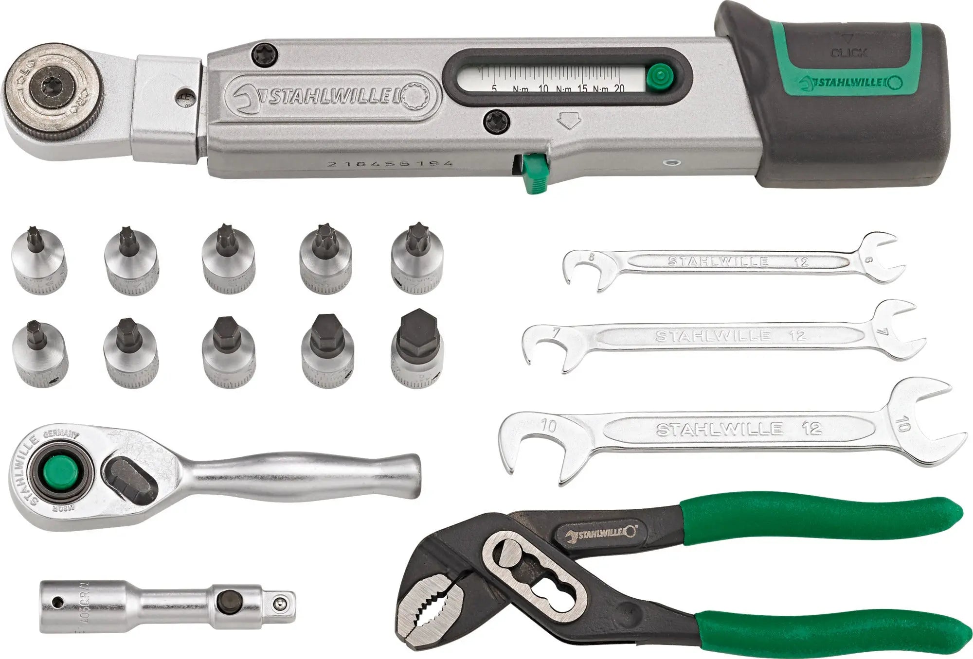 Stahlwille Set of 18 Mobile Bicycle Tool - ST 96500002 Stahlwille