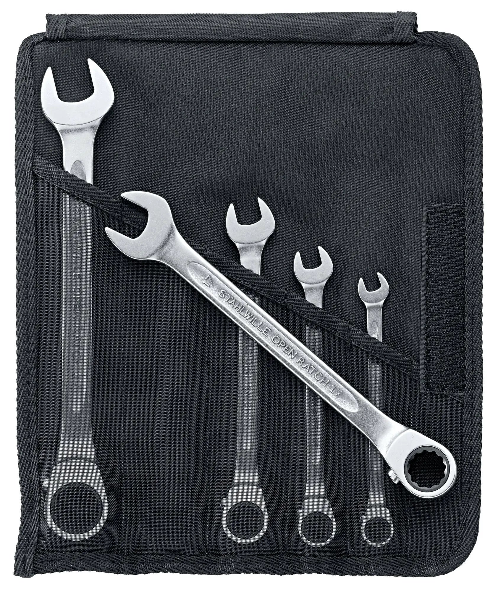 Stahlwille Set of 5 Combination Ratchet Wrench - ST 96411705 Stahlwille