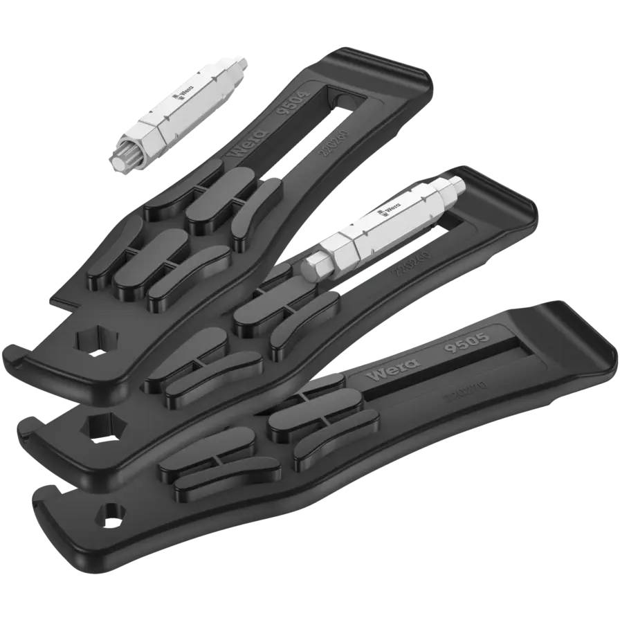 Wera Set of 5 4-in-1 Bicycle Tool Bit - WE 05004182001 