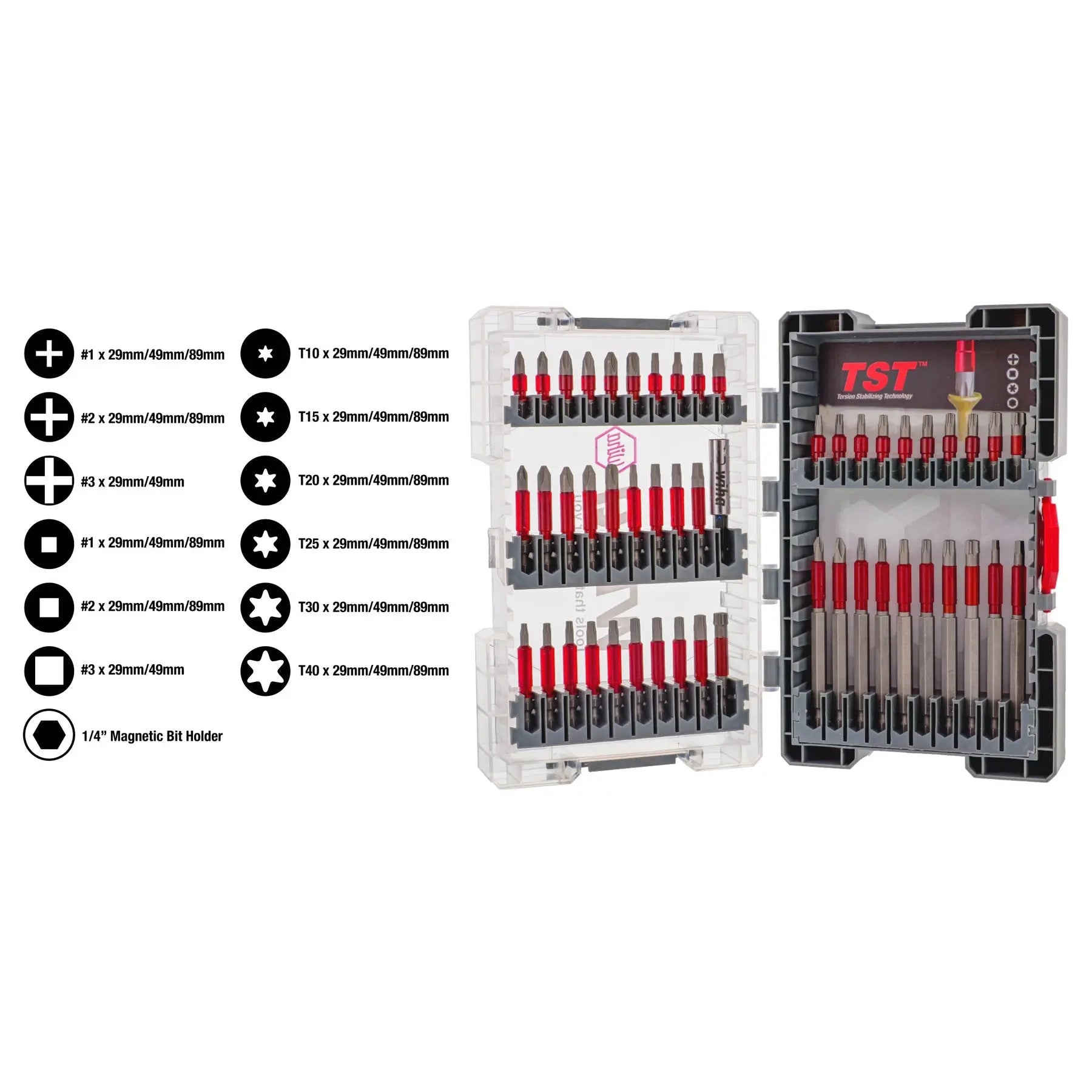 Wiha Set of 50 MaxxTor Impact Bit - WI 76885 Wiha