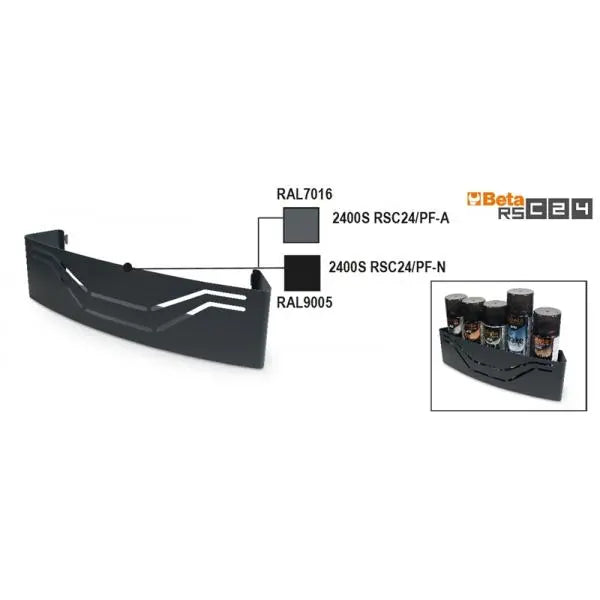 Beta Tools 2400 RSC24/PF-A Accessory Tray for Mobile Roller Cabinet RSC24 - BT 024004905 Beta Tools