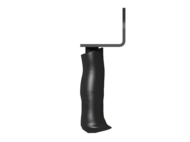 Knight Global Standard Handle Bracket with Ergonomic Grip, No Collar Mount - KG BPA9000-0 Knight Global