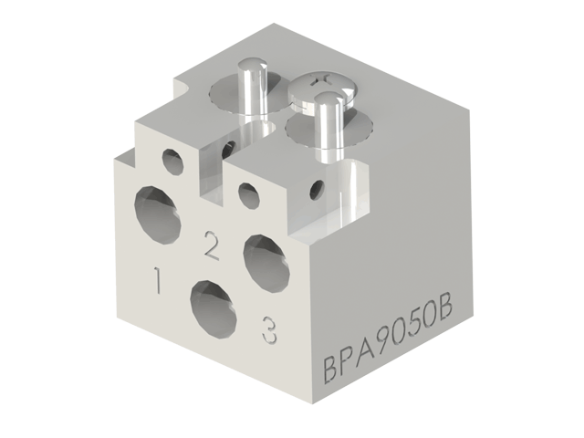 Knight Global Pneumatic Control Handle, (2) Thumb Levers, (1) 2-Button, 2-Way Valves - KG BPA9300