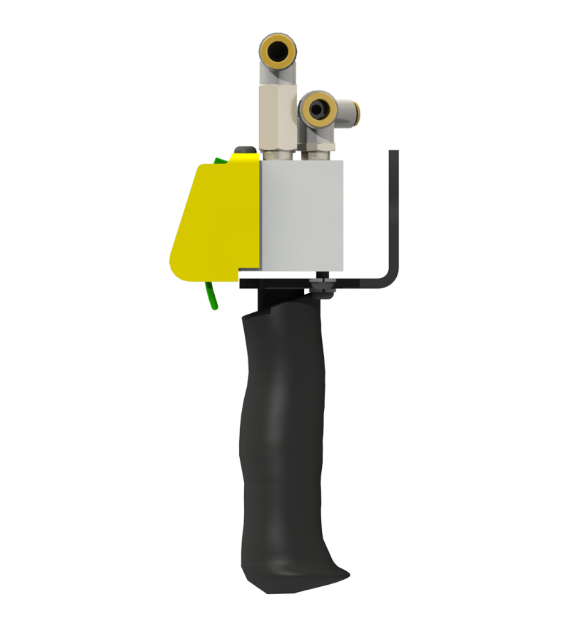 Knight Global Pneumatic Control Handle, (4) Thumb Levers, (1) 2-Button - KG BPA9130