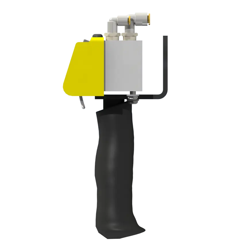 Knight Global Pneumatic Control Handle, (3) Thumb Levers, (1) 2-Button - KG BPA9140 Knight Global