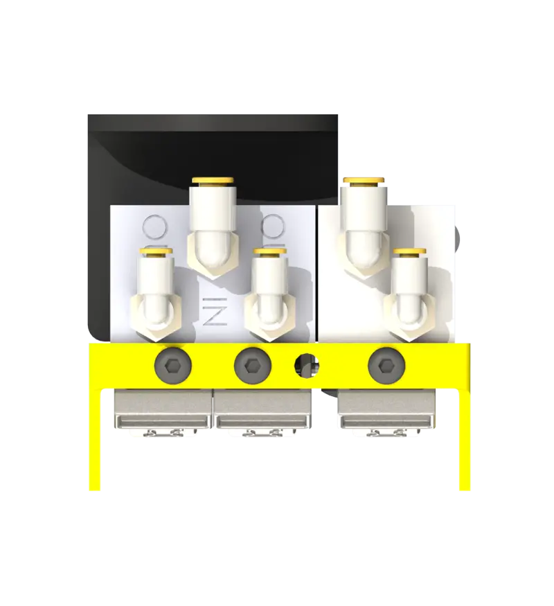 Knight Global Pneumatic Control Handle, (3) Thumb Levers, (1) 2-Button - KG BPA9140 Knight Global