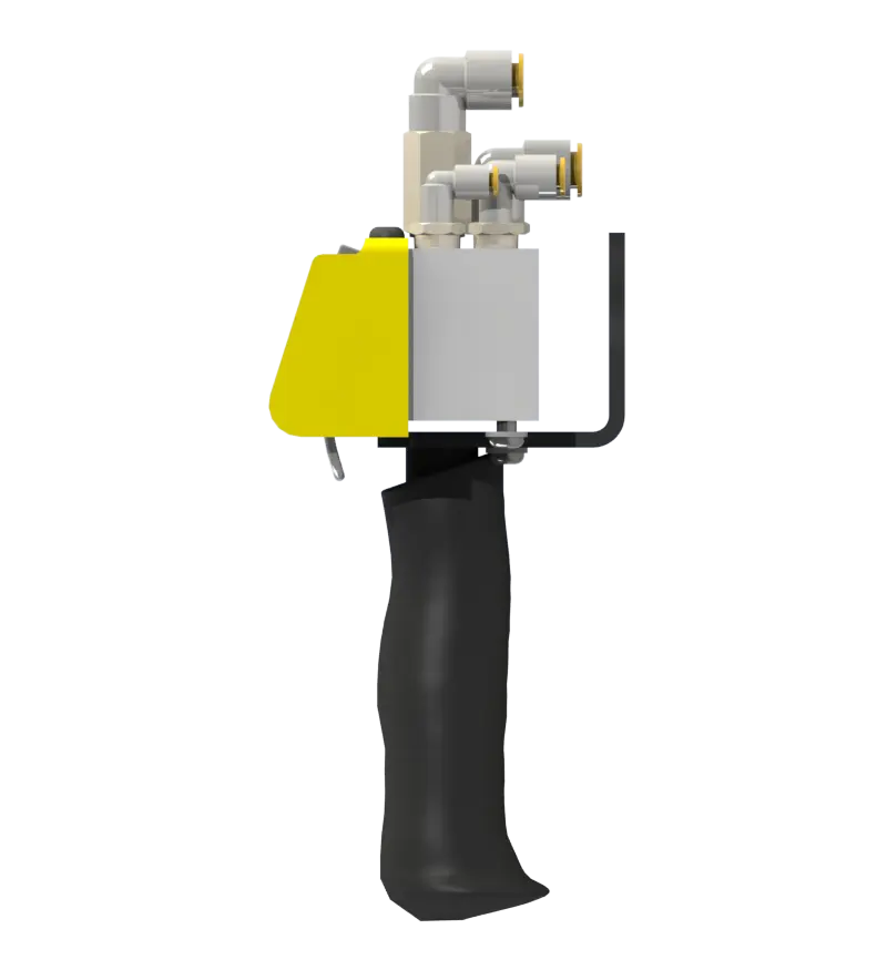 Knight Global Pneumatic Control Handle, (3) Thumb Levers, (1) 2-Button, 2-Way Valves - KG BPA9340 Knight Global