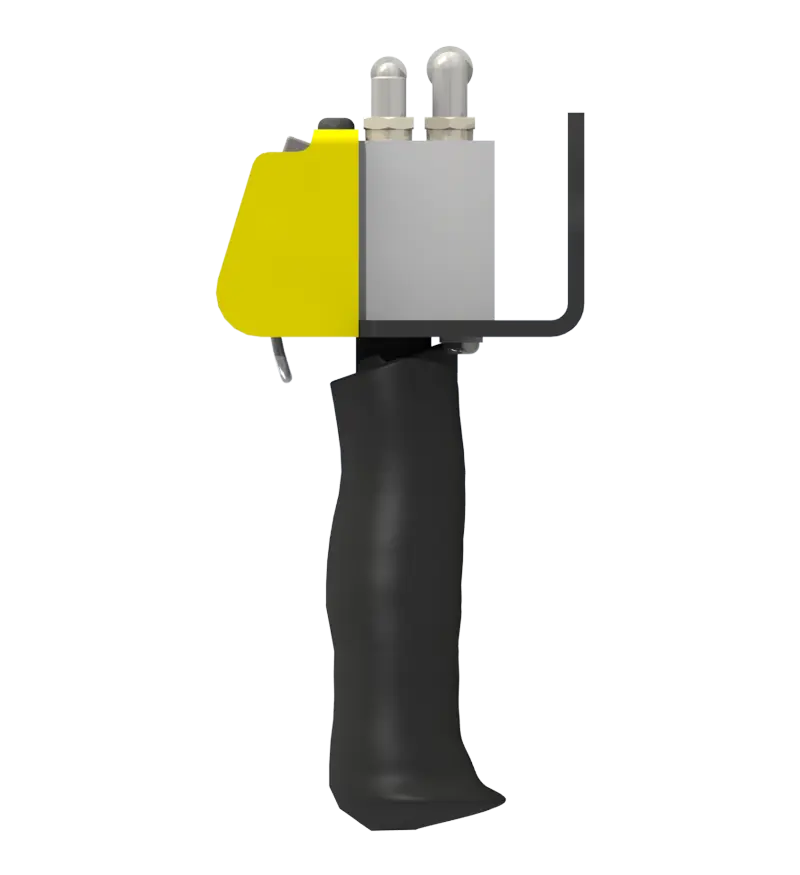 Knight Global Pneumatic Control Handle, (1) Thumb Levers, (1) 1-Button - KG BPA9400 Knight Global