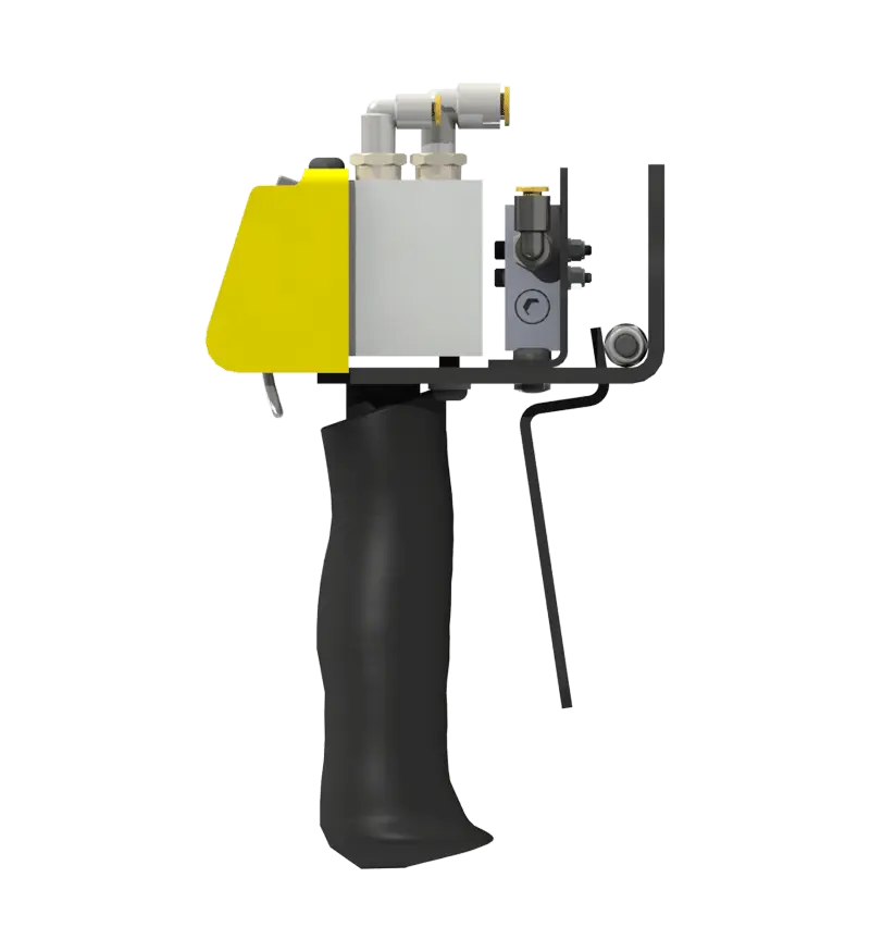 Knight Global Pneumatic Control Handle with Pneumatic Trigger, (3) Thumb Levers, (1) 2-Button, (1) 4-Way Valves - KG BPTA9410 Knight Global