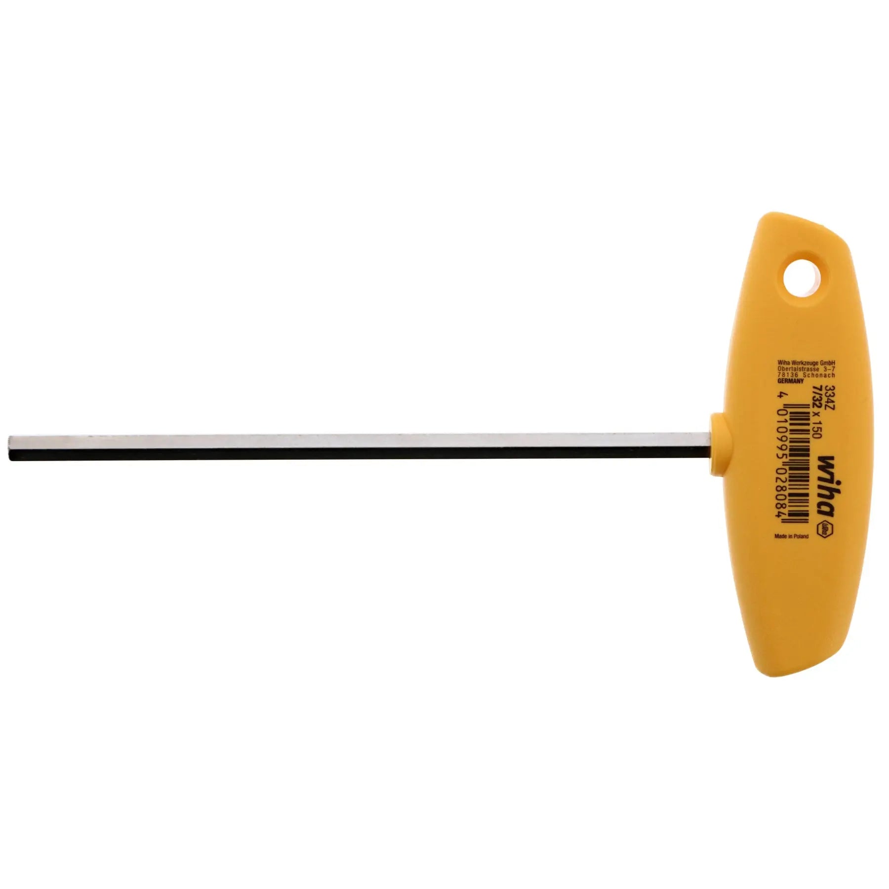 Wiha Soft Grip Hexagon T-Handle, 7/32 in - WI 33470 Wiha