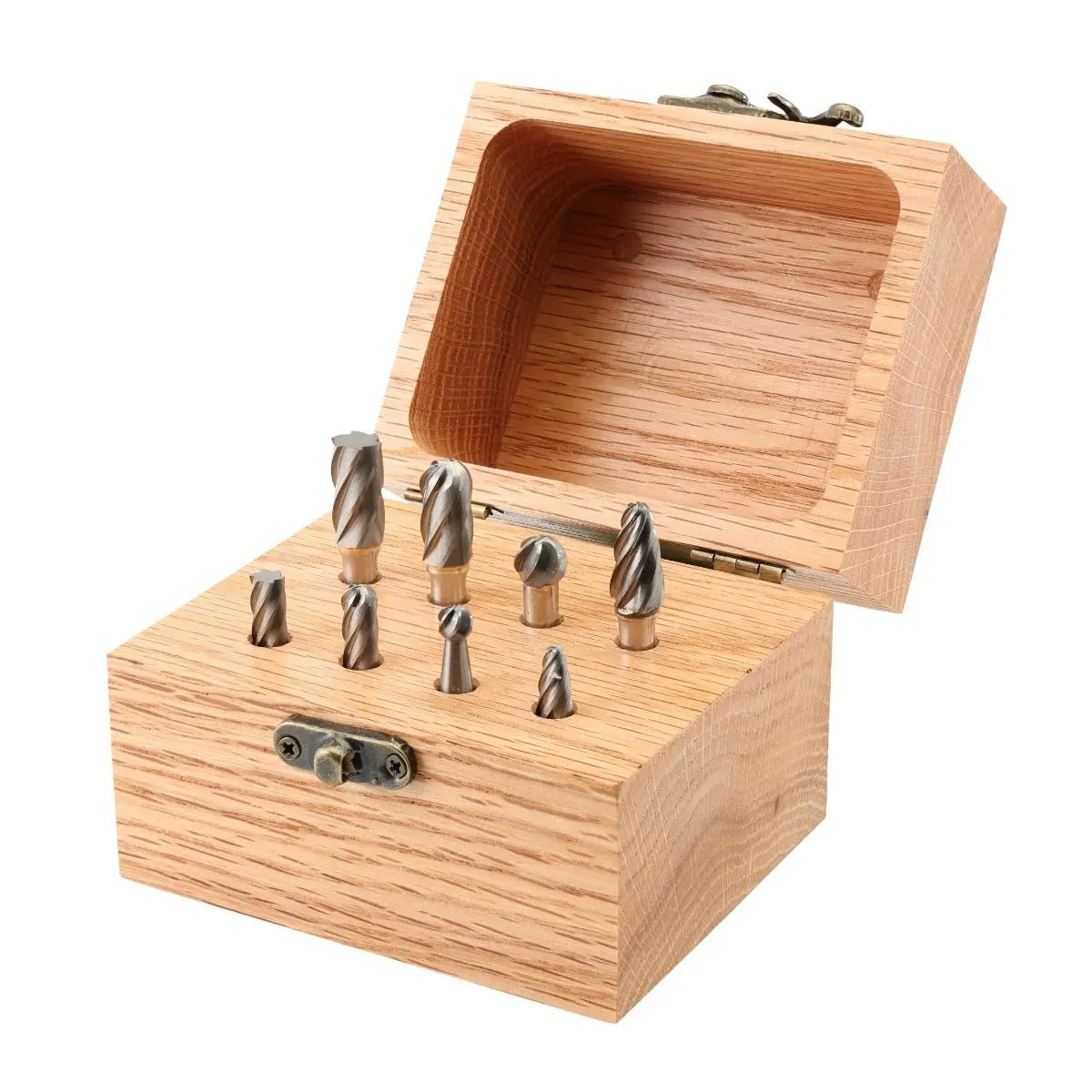 KnKut Set of 8 Aluma Cut Carbide Burr with 1/4 in Shanks - 8KK14BS-ALM KnKut