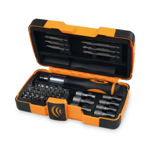 Beta Tools (Article# BW 861MIX/C62) Set of 60 Bits and 2 Accessories with Pocket-Size Case - BT 008616962 