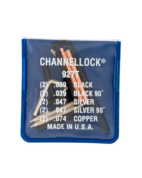 Channellock Set of 5 927 Universal Retaining Ring Tip Kit - CL 927T Channellock