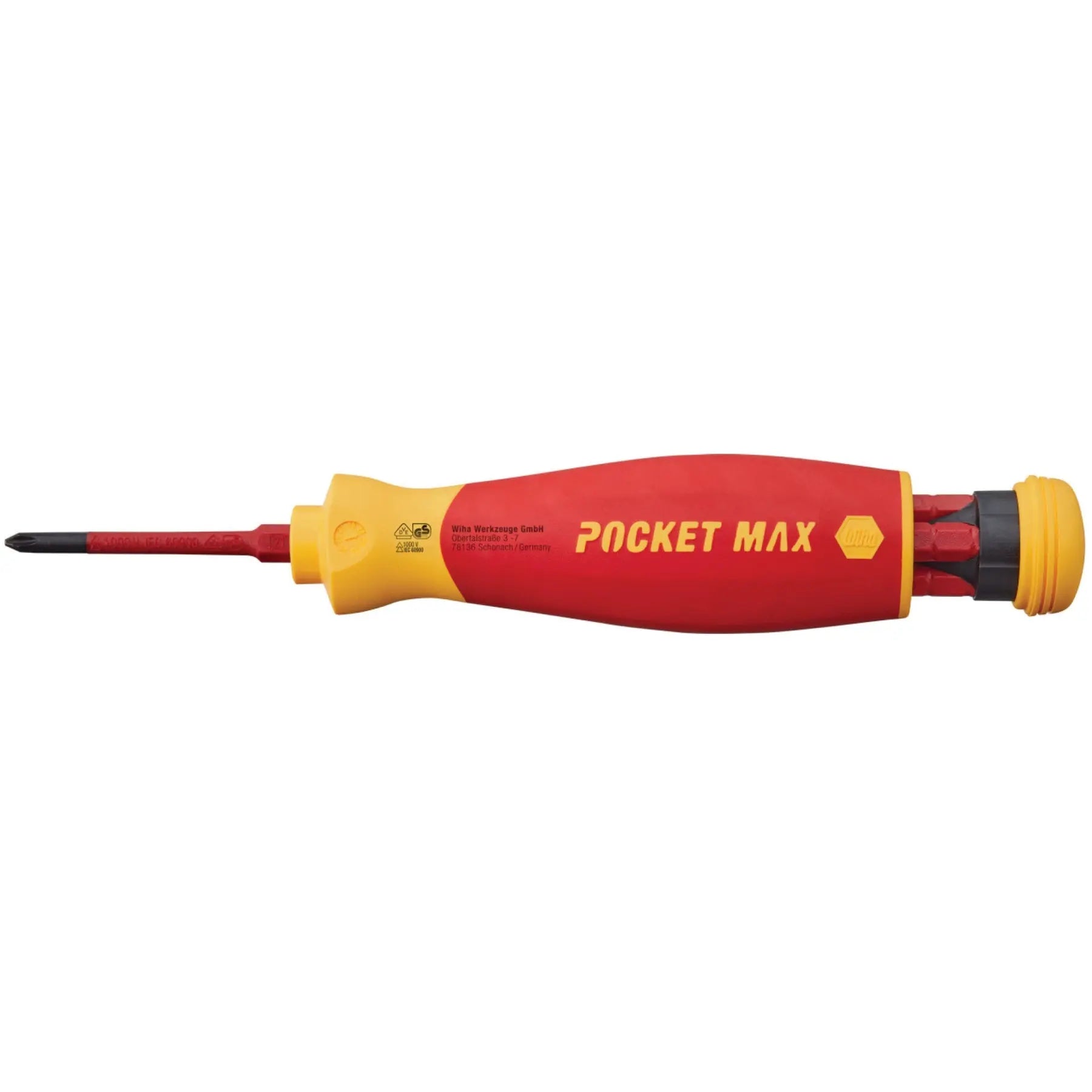 Wiha Set of 6 SlimLine PocketMax Insulated Multi-Driver - WI 28345 Wiha