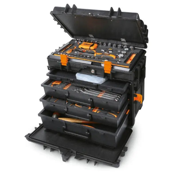 Beta Tools (Article# C14) 4-Drawers Polypropylene Tool Trolley - BT 021140001 