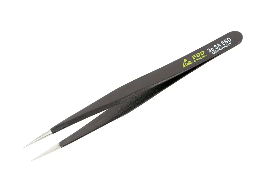 Wiha 44507, ESD Safe Tweezers 3c SA - 110mm Wiha
