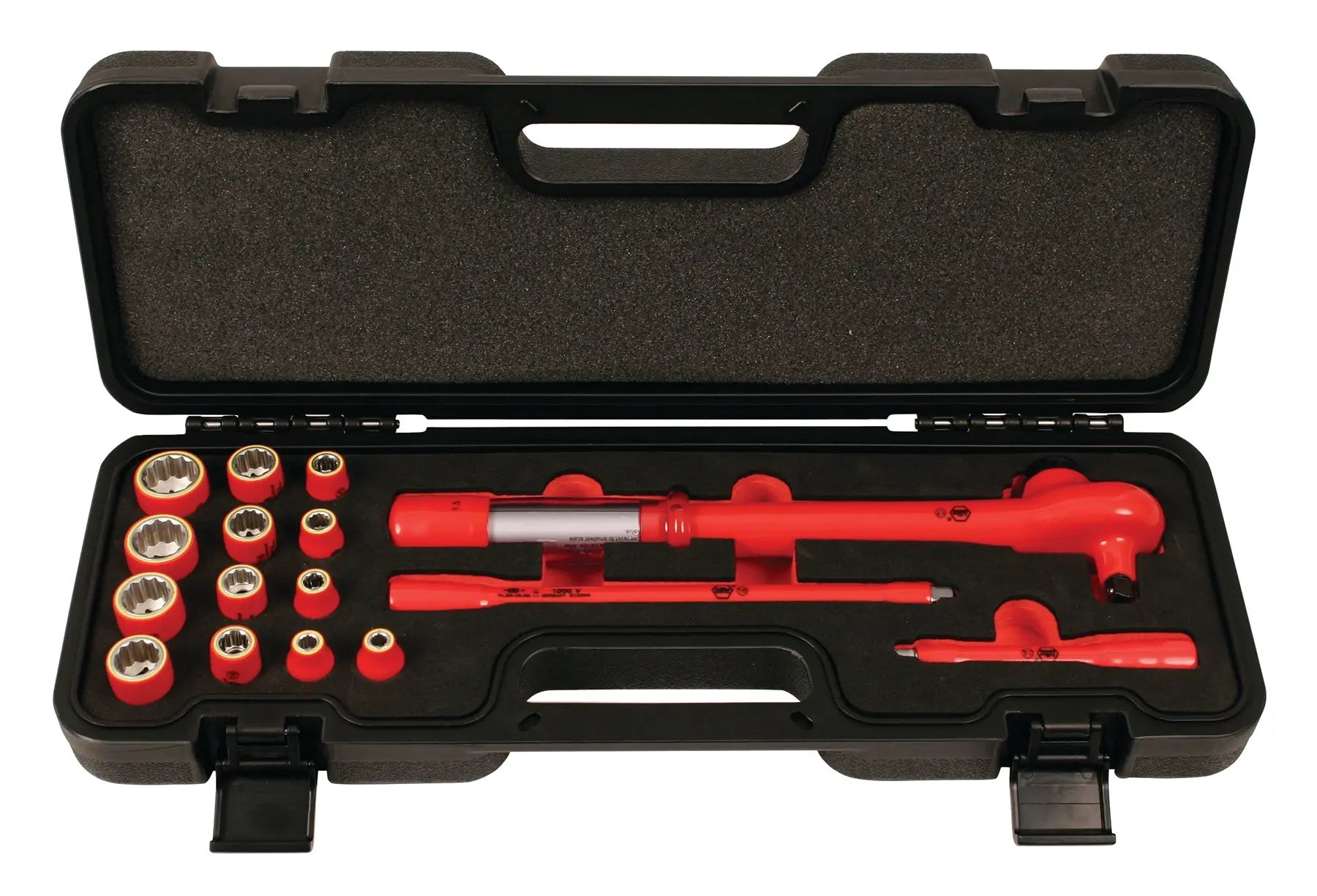 Wiha 30192, Insulated 3/8" Dr. Torque MM Socket Set Wiha