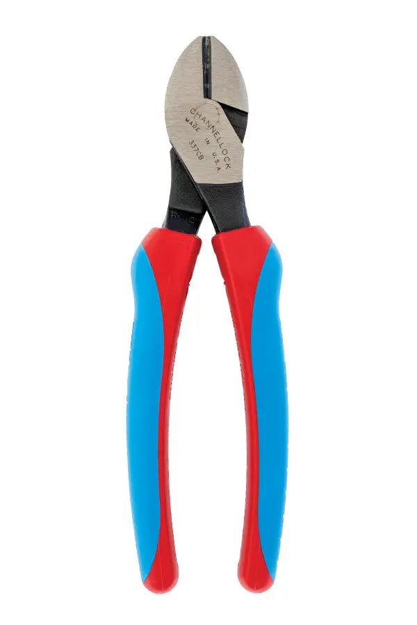 Channellock Code Blue XLT Diagonal Lap Joint Cutting Plier, 7.45 in - CL 337CB Channellock
