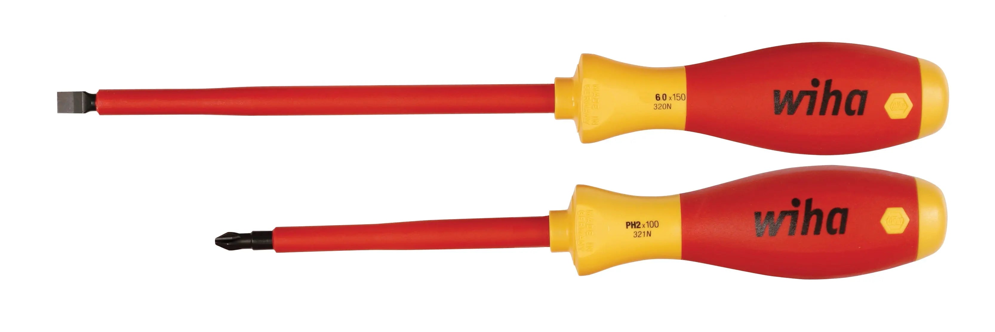 Wiha 33532, Insulated Slotted & Phillips Drivers Wiha