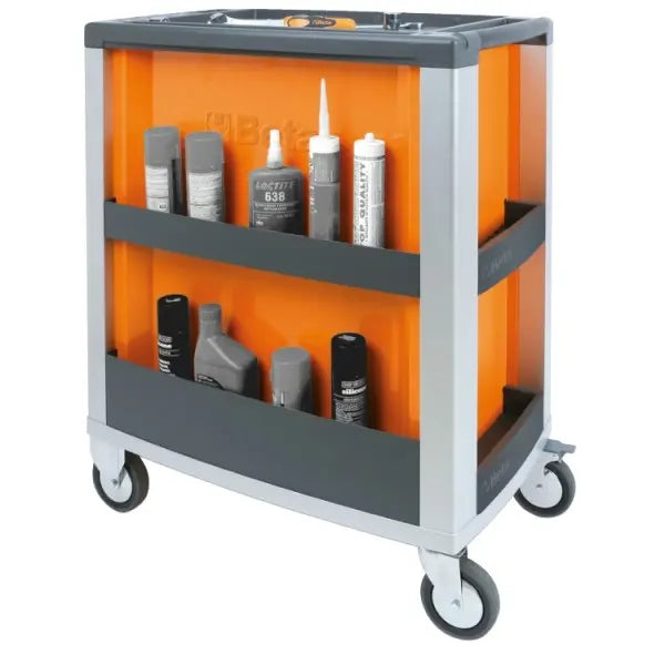 Beta Tools (Article# C39-7/R) Roller Cabinet with 7 Drawers - Red - BT 39000003 Beta Tools