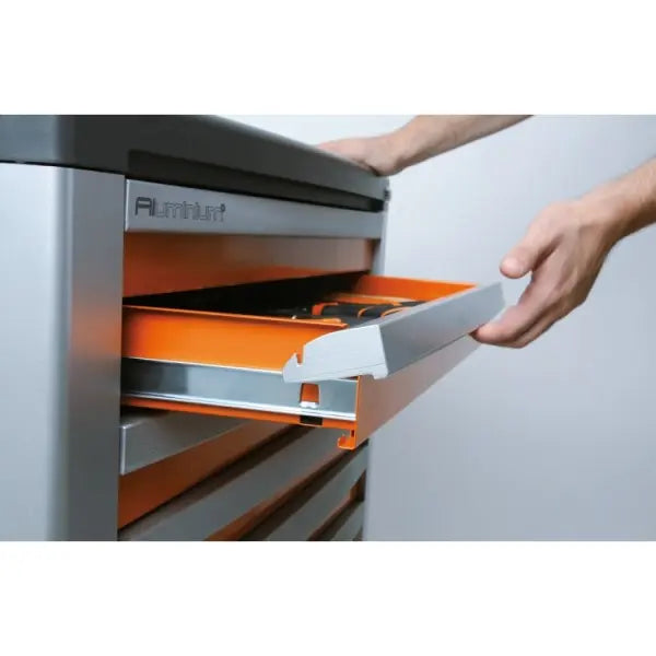 Beta Tools (Article# C39-8/R) Mobile Roller Cabinet with 8 Drawers - Red - BT 39000043 Beta Tools