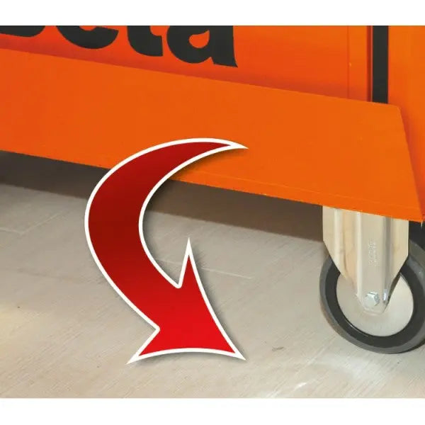 Beta Tools (Article# C39SM-R) Special Mobile Roller Cabinet, Racing SM Type - Red - BT 39390003 Beta Tools